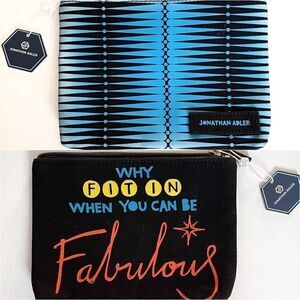 Jonathan Adler Cotton Pouch Bag
